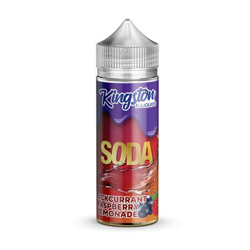 Kingston Soda - 100ml - Blackcurrant Raspberry Lemonade - PJW Vapes | Glasgow Vape Wholesaler