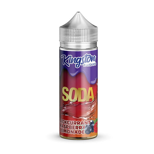 Kingston Soda - 100ml - Blackcurrant Raspberry Lemonade - PJW Vapes | Glasgow Vape Wholesaler