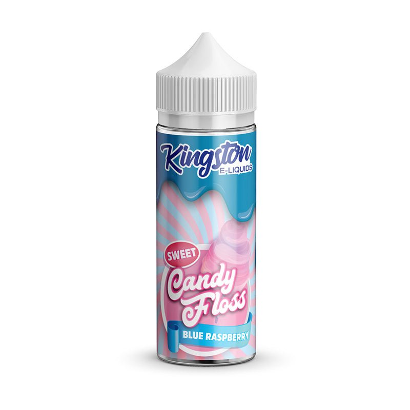 Kingston Sweet Candy Floss - 100ml - Blue Raspberry - PJW Vapes | Glasgow Vape Wholesaler