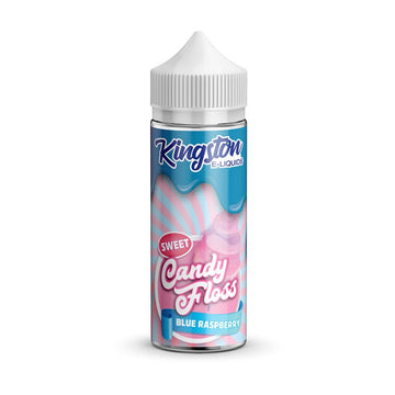 Kingston Sweet Candy Floss - 100ml - Blue Raspberry - PJW Vapes | Glasgow Vape Wholesaler