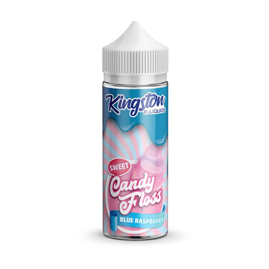 Kingston Sweet Candy Floss - 100ml - Blue Raspberry - PJW Vapes | Glasgow Vape Wholesaler