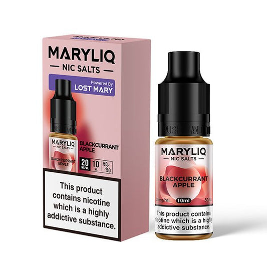 Maryliq Nic Salt - Blackcurrant Apple - 10ML - PJW Vapes | Glasgow Vape Wholesaler