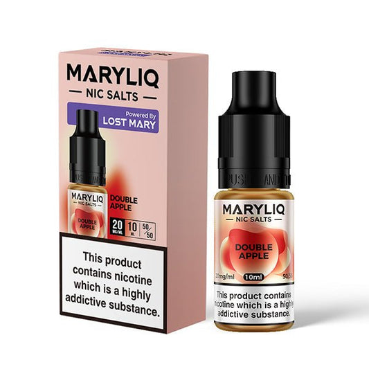Maryliq Nic Salt - Double Apple - 10ML - PJW Vapes | Glasgow Vape Wholesaler