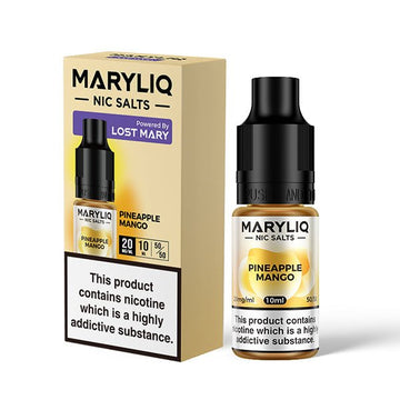 Maryliq Nic Salt - Pineapple Mango - 10ML - PJW Vapes | Glasgow Vape Wholesaler