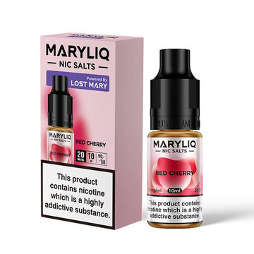 Maryliq Nic Salt - Red Cherry - 10ML - PJW Vapes | Glasgow Vape Wholesaler