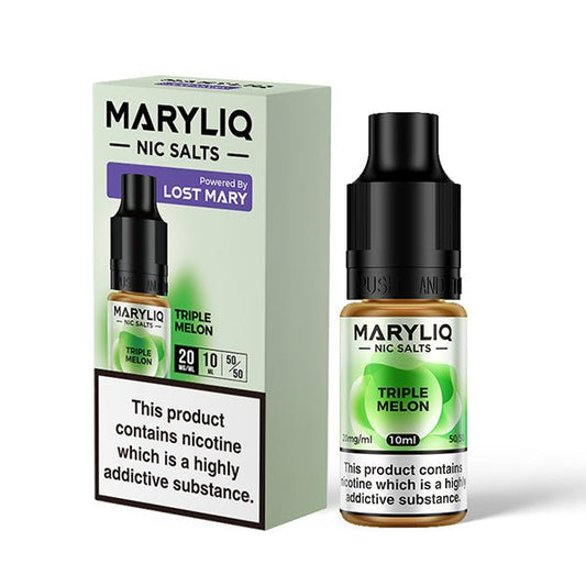 Maryliq Nic Salt - Triple Melon - 10ML - PJW Vapes | Glasgow Vape Wholesaler