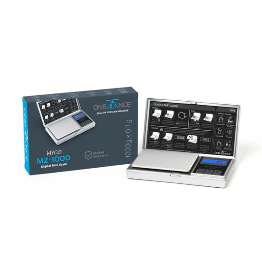 Myco Scale - MZ Series Miniscale 1000g x 0.1g - PJW Vapes | Glasgow Vape Wholesaler