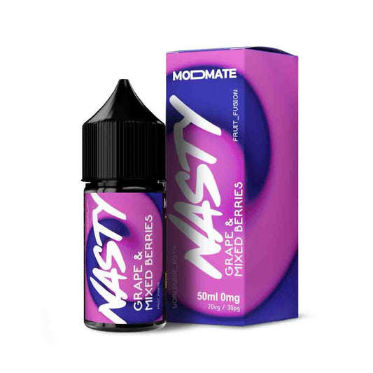 Nasty Juice Modmate - 50ml - Grape Mix Berries - PJW Vapes | Glasgow Vape Wholesaler