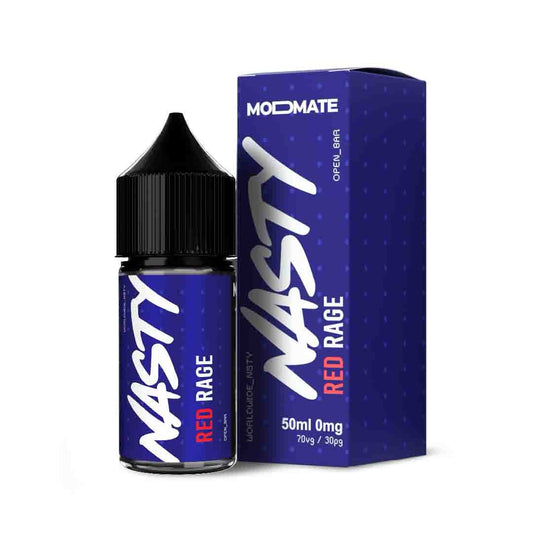 Nasty Juice Modmate - 50ml - Red Rage - PJW Vapes | Glasgow Vape Wholesaler