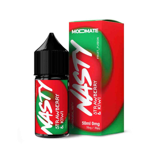Nasty Juice Modmate - 50ml - Strawberry Kiwi - PJW Vapes | Glasgow Vape Wholesaler