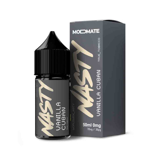 Nasty Juice Modmate - 50ml - Vanilla Cuban - PJW Vapes | Glasgow Vape Wholesaler