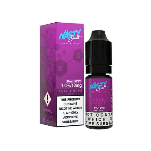 Nasty Nic Salt - 10ml - ASAP Grape - PJW Vapes | Glasgow Vape Wholesaler