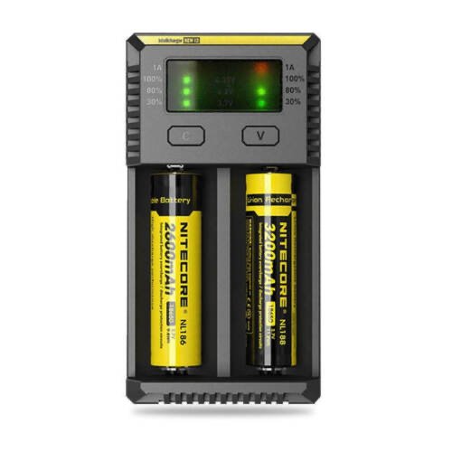 Nitecore - I2 Vape Battery Charger - PJW Vapes | Glasgow Vape Wholesaler