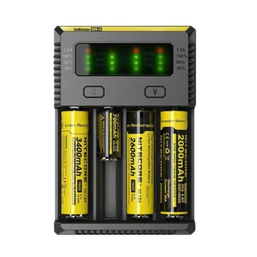 Nitecore - I4 Vape Battery Charger - PJW Vapes | Glasgow Vape Wholesaler