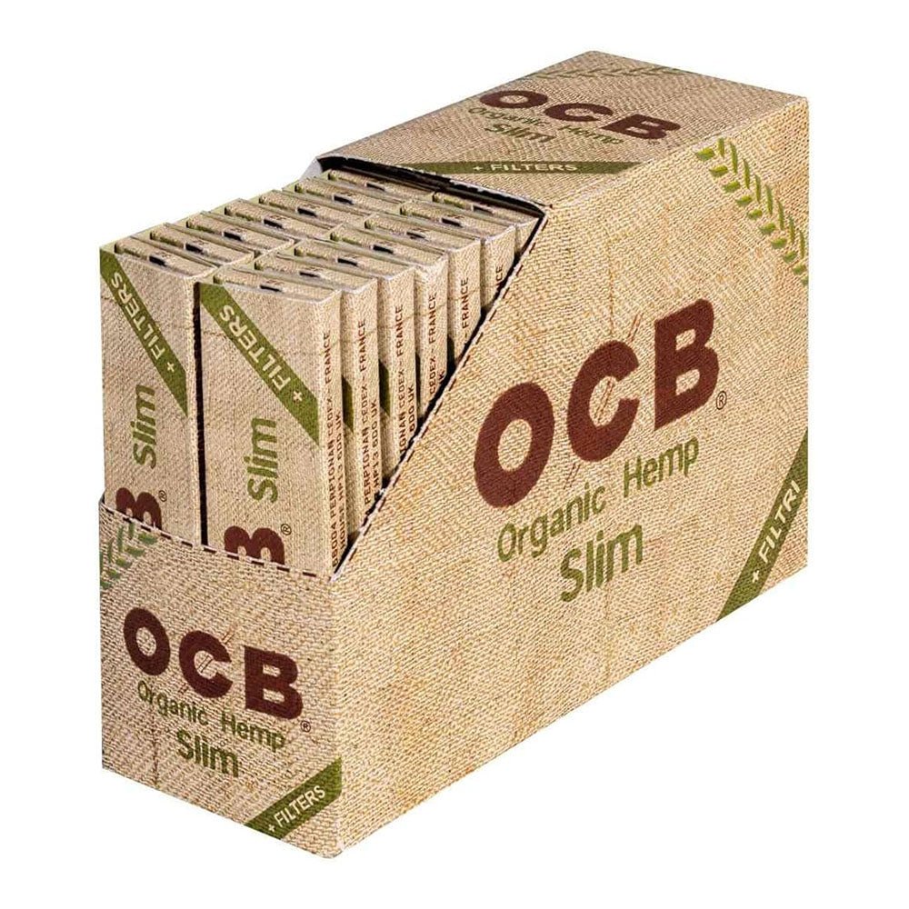 OCB - Hemp Slim + Filters - PJW Vapes | Glasgow Vape Wholesaler