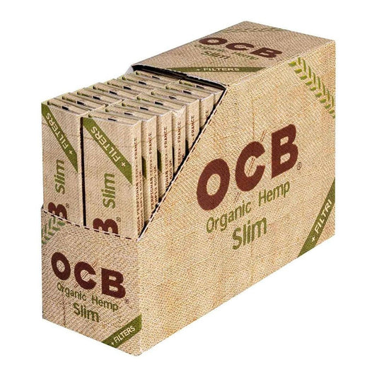 OCB - Hemp Slim + Filters - PJW Vapes | Glasgow Vape Wholesaler