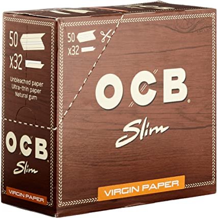 OCB - Virgn Unbleached King Size Slime - PJW Vapes | Glasgow Vape Wholesaler