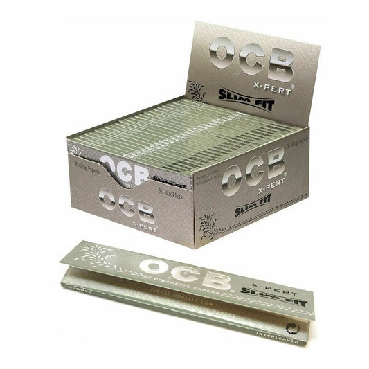 OCB - Xpert Silver Slim Fit - PJW Vapes | Glasgow Vape Wholesaler