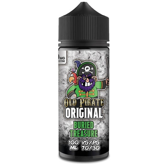 Old Pirate - 100ML - Buried Treasure - PJW Vapes | Glasgow Vape Wholesaler