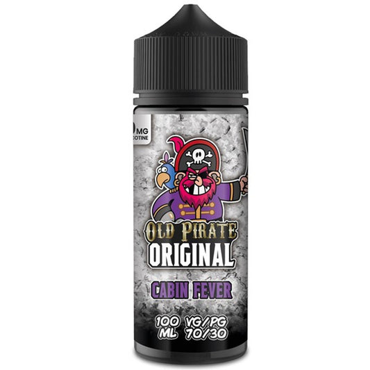 Old Pirate - 100ML - Cabin Fever - PJW Vapes | Glasgow Vape Wholesaler