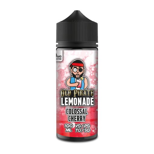 Old Pirate - 100ML - Colossal Cherry - PJW Vapes | Glasgow Vape Wholesaler