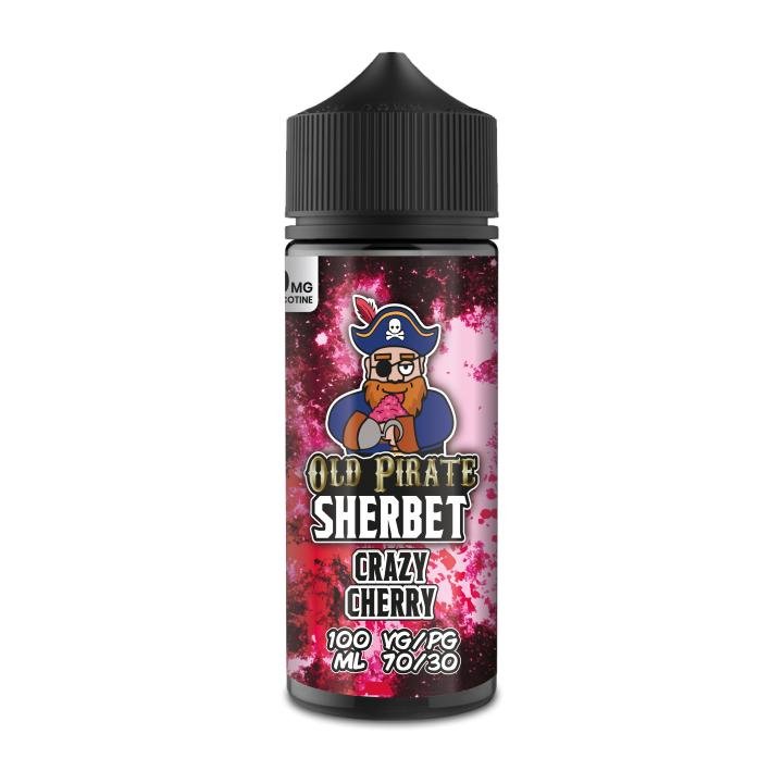 Old Pirate - 100ML - Crazy Cherry - PJW Vapes | Glasgow Vape Wholesaler