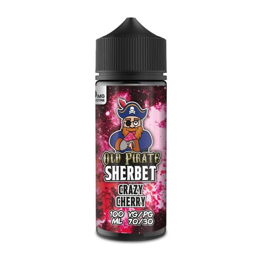Old Pirate - 100ML - Crazy Cherry - PJW Vapes | Glasgow Vape Wholesaler