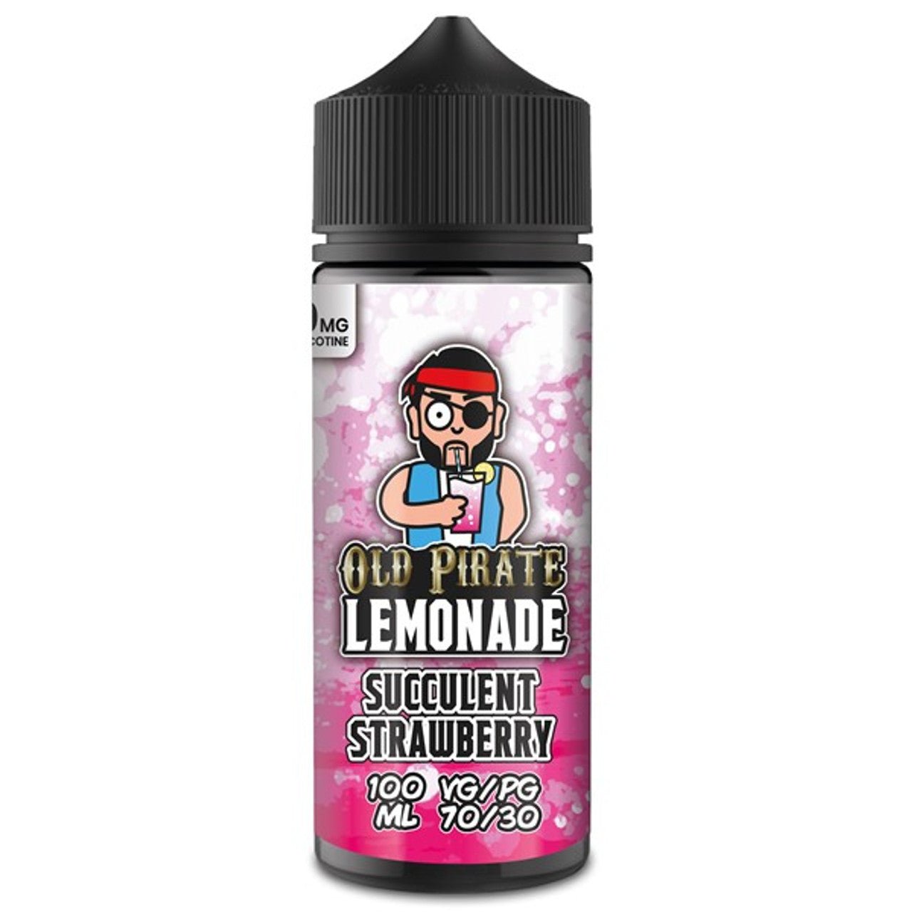 Old Pirate - 100ML - Succlent Strawberry - PJW Vapes | Glasgow Vape Wholesaler