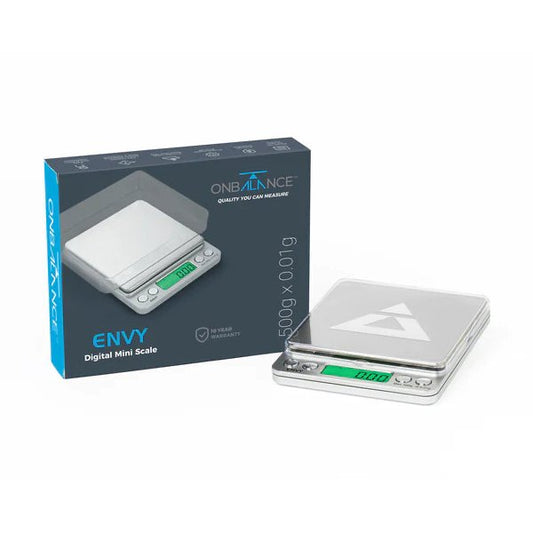 On Balance Scale - Envy 500g x 0.01g - PJW Vapes | Glasgow Vape Wholesaler