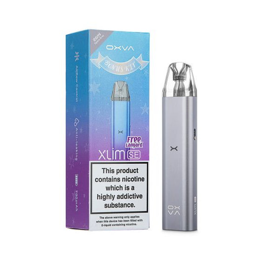 Oxva Xlim SE Pod Kit - Space Grey - PJW Vapes | Glasgow Vape Wholesaler