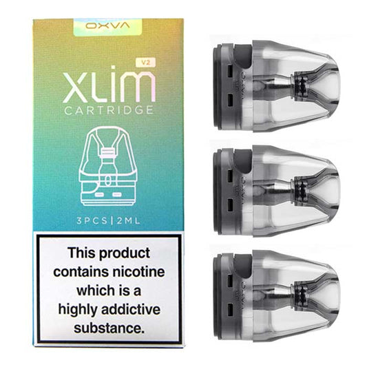 Oxva - Xlim V2 Pods - 0.6 Ohm - PJW Vapes | Glasgow Vape Wholesaler