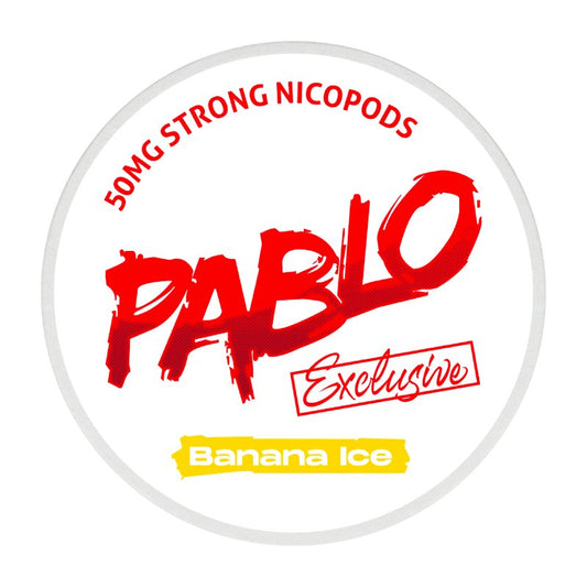 Pablo Pouches - Banana Ice - PJW Vapes | Glasgow Vape Wholesaler