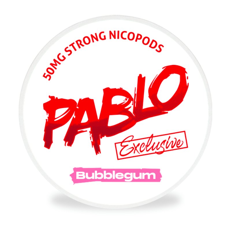 Pablo Pouches - Bubblegum - PJW Vapes | Glasgow Vape Wholesaler