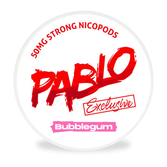 Pablo Pouches - Bubblegum - PJW Vapes | Glasgow Vape Wholesaler