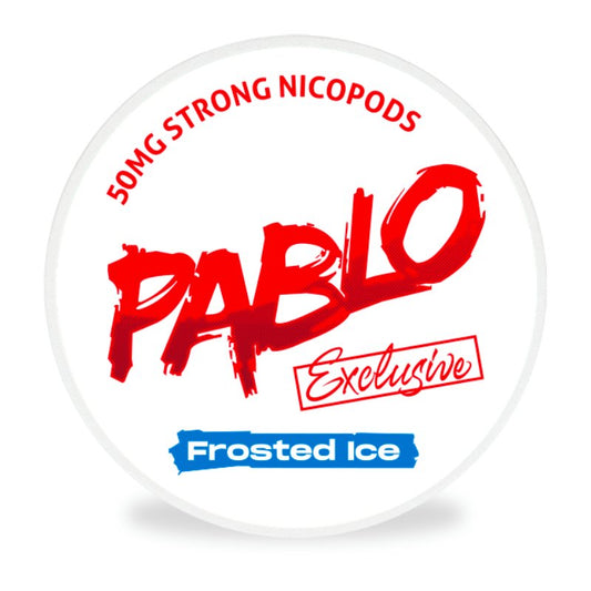 Pablo Pouches - Frosted Ice - PJW Vapes | Glasgow Vape Wholesaler