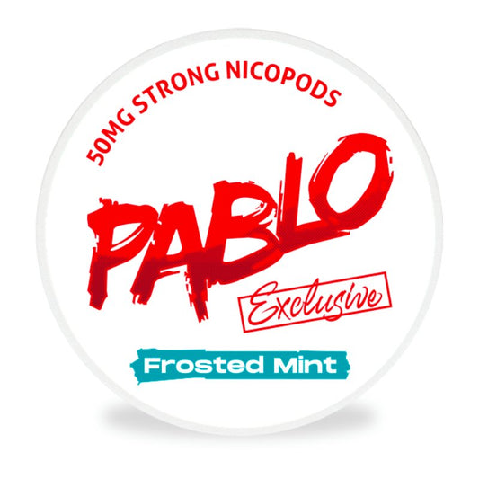 Pablo Pouches - Frosted Mint - PJW Vapes | Glasgow Vape Wholesaler