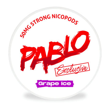 Pablo Pouches - Grape Ice - PJW Vapes | Glasgow Vape Wholesaler