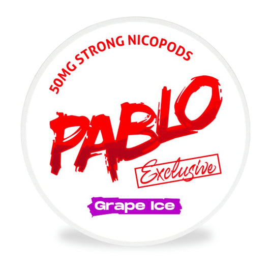 Pablo Pouches - Grape Ice - PJW Vapes | Glasgow Vape Wholesaler