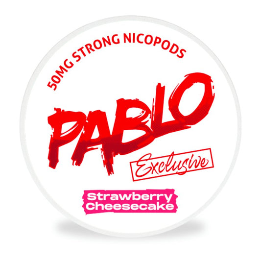 Pablo Pouches - Strawberry Cheesecake - PJW Vapes | Glasgow Vape Wholesaler