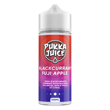 Pukka Juice - 100ml - Blackcurrant Fuji Apple - PJW Vapes | Glasgow Vape Wholesaler