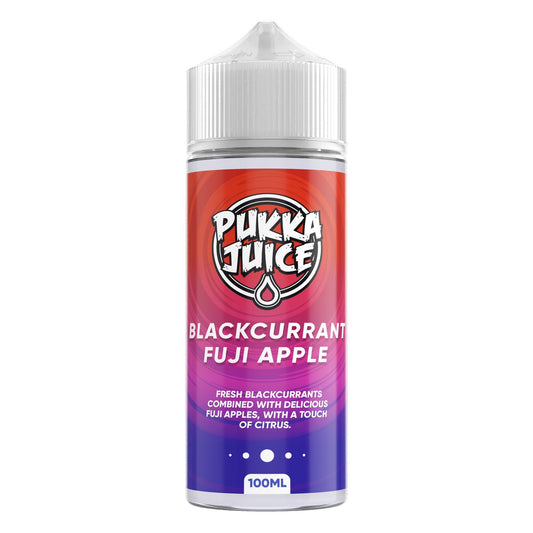 Pukka Juice - 100ml - Blackcurrant Fuji Apple - PJW Vapes | Glasgow Vape Wholesaler