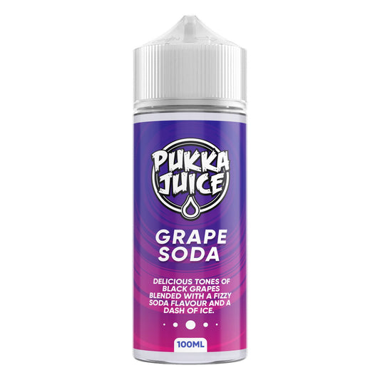 Pukka Juice - 100ml - Grape Soda - PJW Vapes | Glasgow Vape Wholesaler
