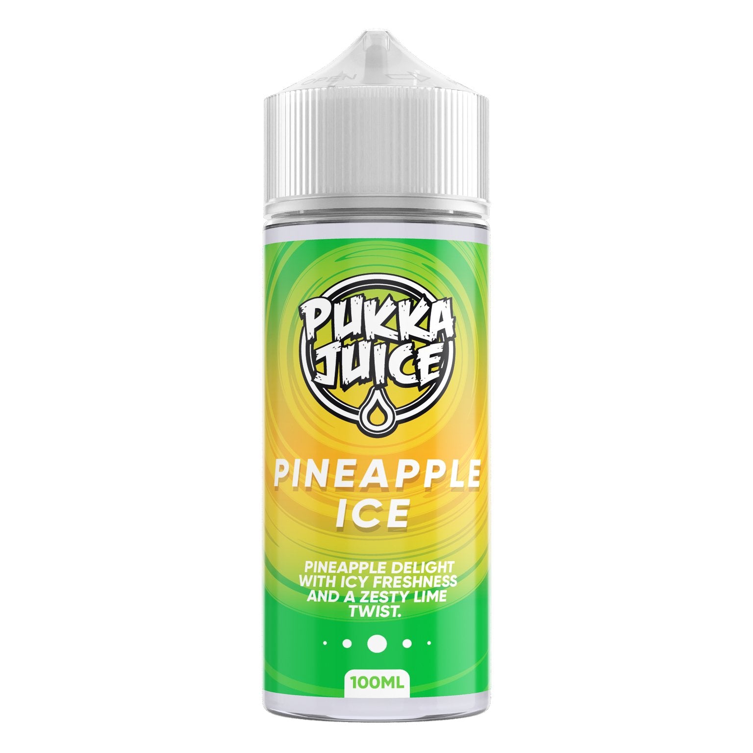 Pukka Juice - 100ml - Pineapple Ice - PJW Vapes | Glasgow Vape Wholesaler