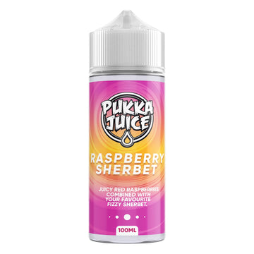 Pukka Juice - 100ml - Raspberry Sherbet - PJW Vapes | Glasgow Vape Wholesaler