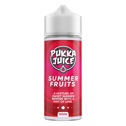 Pukka Juice - 100ml - Summer Fruits - PJW Vapes | Glasgow Vape Wholesaler