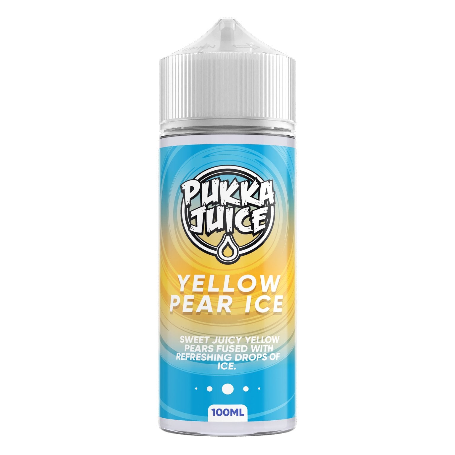 Pukka Juice - 100ml - Yellow Pear Ice - PJW Vapes | Glasgow Vape Wholesaler