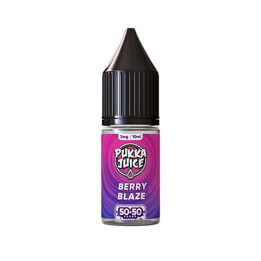 Pukka Juice 50/50 - 10ml - Berry Blaze - PJW Vapes | Glasgow Vape Wholesaler