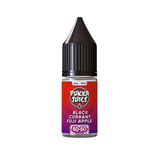 Pukka Juice 50/50 - 10ml - Blackcurrant Fuji Apple - PJW Vapes | Glasgow Vape Wholesaler