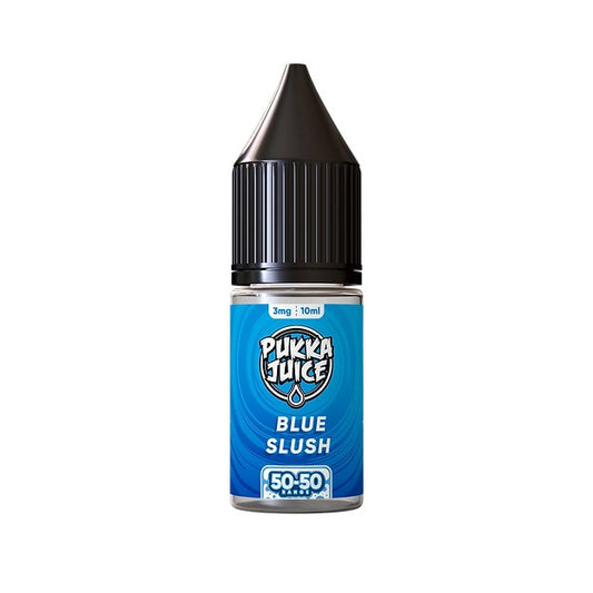 Pukka Juice 50/50 - 10ml - Blue Slush - PJW Vapes | Glasgow Vape Wholesaler