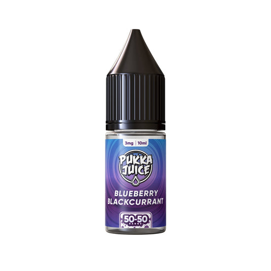 Pukka Juice 50/50 - 10ml - Blueberry Blackcurrant - PJW Vapes | Glasgow Vape Wholesaler
